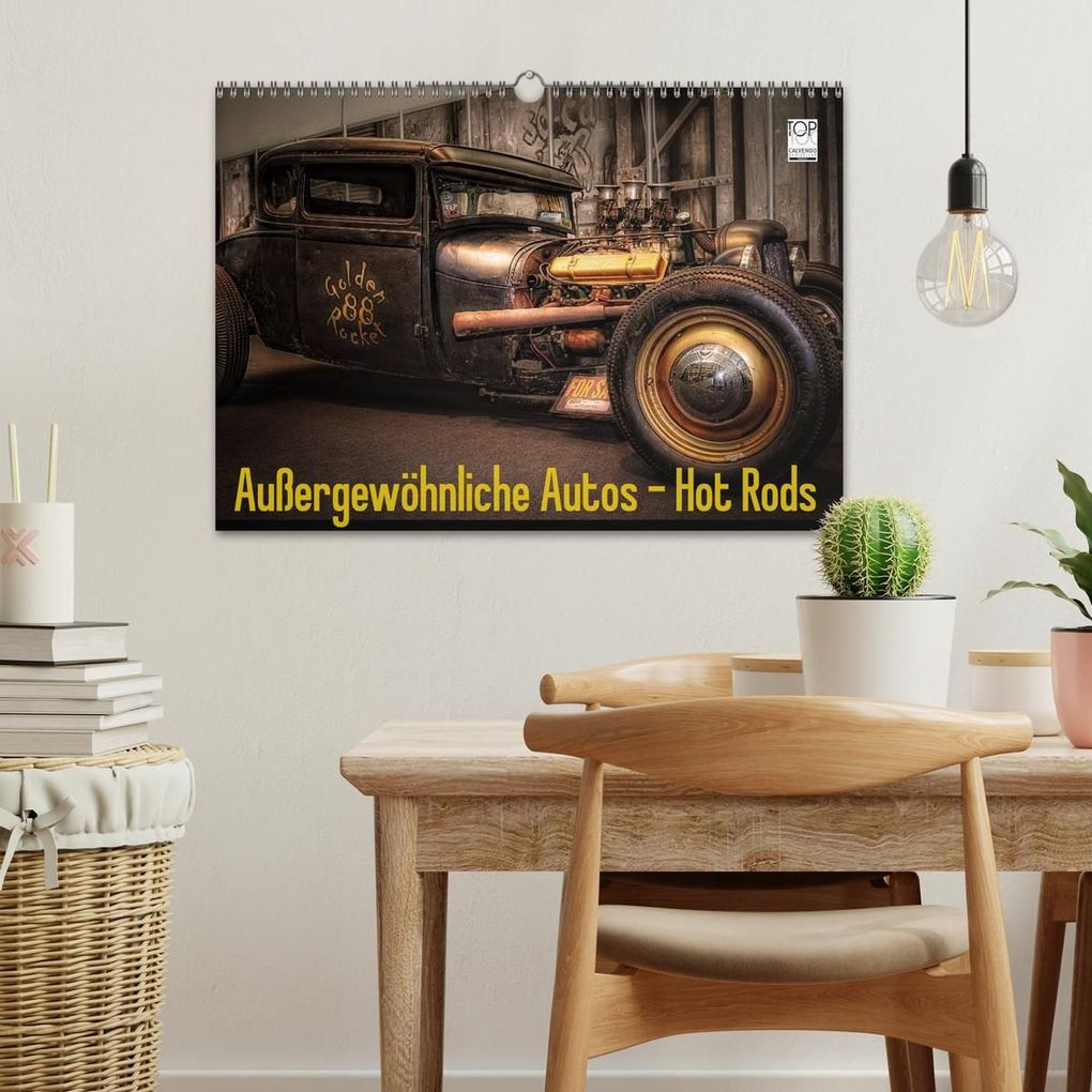 Weitere Ansicht: Außergewöhnliche Autos - Hot Rods (Wandkalender 2026 DIN A3 quer), CALVENDO Monatskalender | Eleonore Swierczyna, Calvendo