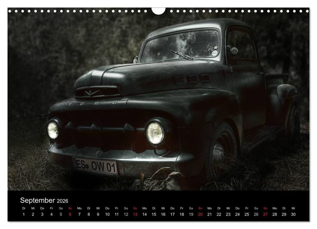 Weitere Ansicht: Außergewöhnliche Autos - Hot Rods (Wandkalender 2026 DIN A3 quer), CALVENDO Monatskalender | Eleonore Swierczyna, Calvendo
