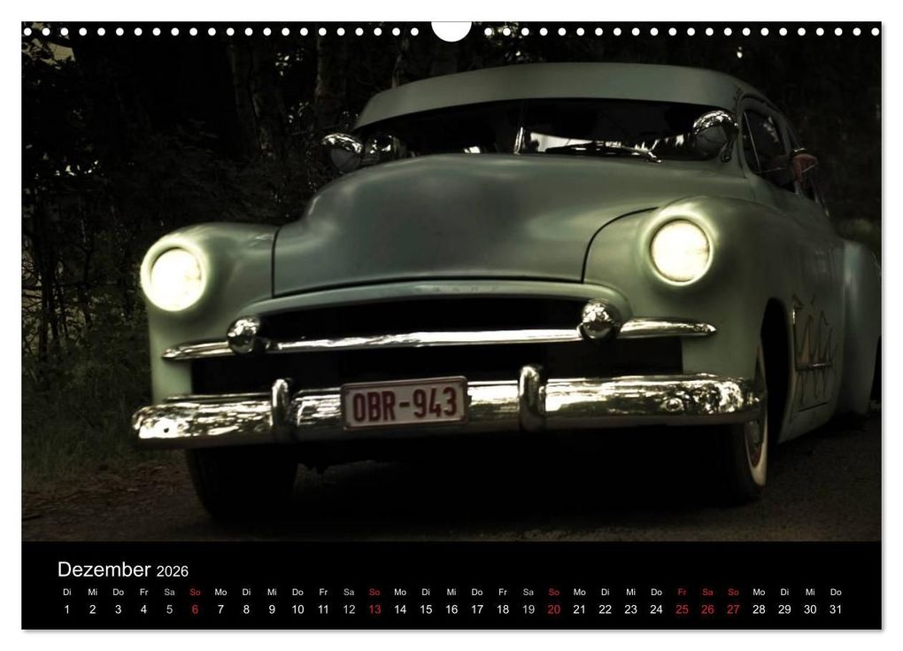 Weitere Ansicht: Außergewöhnliche Autos - Hot Rods (Wandkalender 2026 DIN A3 quer), CALVENDO Monatskalender | Eleonore Swierczyna, Calvendo