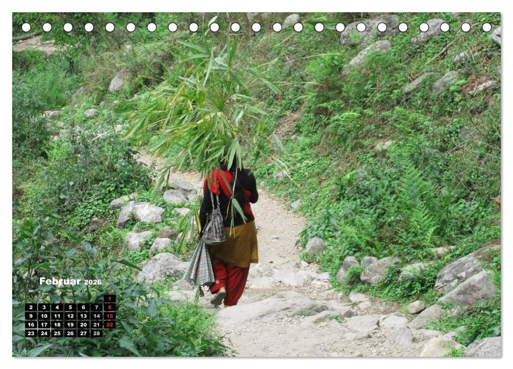 Weitere Ansicht: Nepal 2026 Menschen, Berge und Götter zwischen Annapurna und Marsyangdi (Tischkalender 2026 DIN A5 quer), CALVENDO Monatskalender | Sandra Rauch, Calvendo