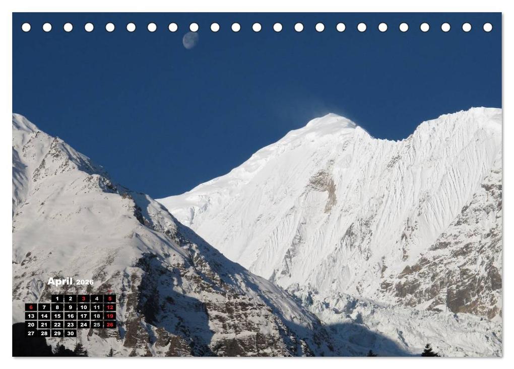 Weitere Ansicht: Nepal 2026 Menschen, Berge und Götter zwischen Annapurna und Marsyangdi (Tischkalender 2026 DIN A5 quer), CALVENDO Monatskalender | Sandra Rauch, Calvendo
