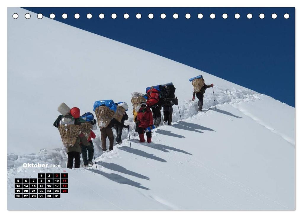 Weitere Ansicht: Nepal 2026 Menschen, Berge und Götter zwischen Annapurna und Marsyangdi (Tischkalender 2026 DIN A5 quer), CALVENDO Monatskalender | Sandra Rauch, Calvendo