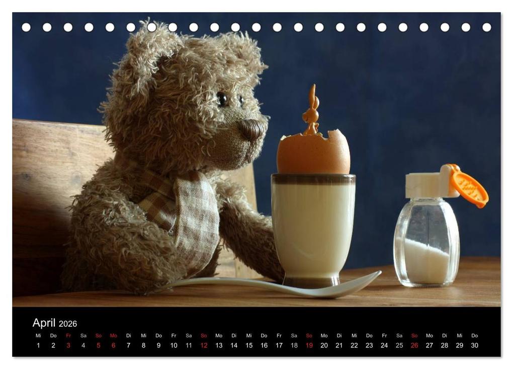 Weitere Ansicht: Herr Nopf ist da! (Tischkalender 2026 DIN A5 quer), CALVENDO Monatskalender | Michaela Kanthak, Calvendo