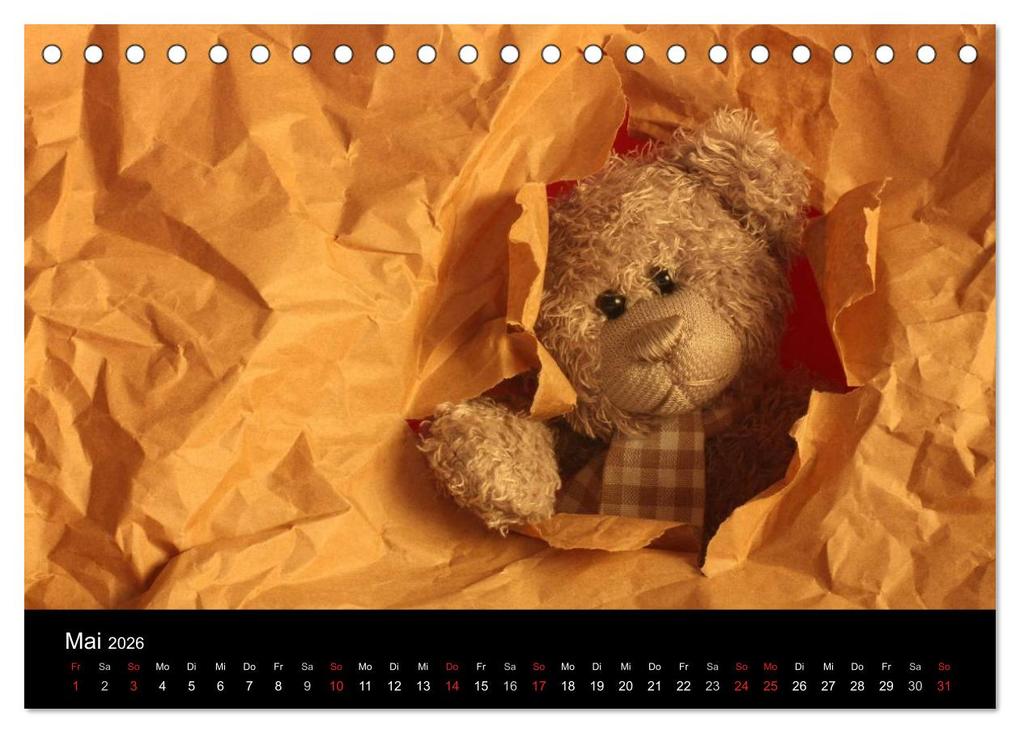 Weitere Ansicht: Herr Nopf ist da! (Tischkalender 2026 DIN A5 quer), CALVENDO Monatskalender | Michaela Kanthak, Calvendo