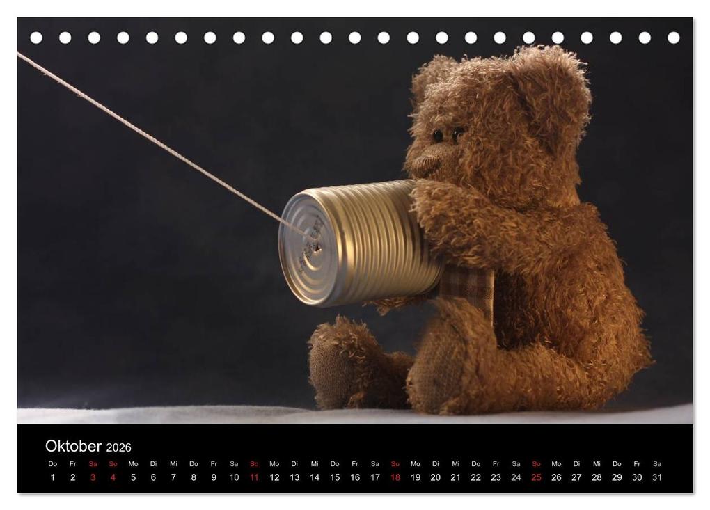 Weitere Ansicht: Herr Nopf ist da! (Tischkalender 2026 DIN A5 quer), CALVENDO Monatskalender | Michaela Kanthak, Calvendo