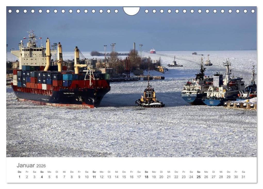 Weitere Ansicht: Faszination Schifffahrt - An Bord um die Welt (Wandkalender 2026 DIN A4 quer), CALVENDO Monatskalender | Eberhard Petzold, Calvendo