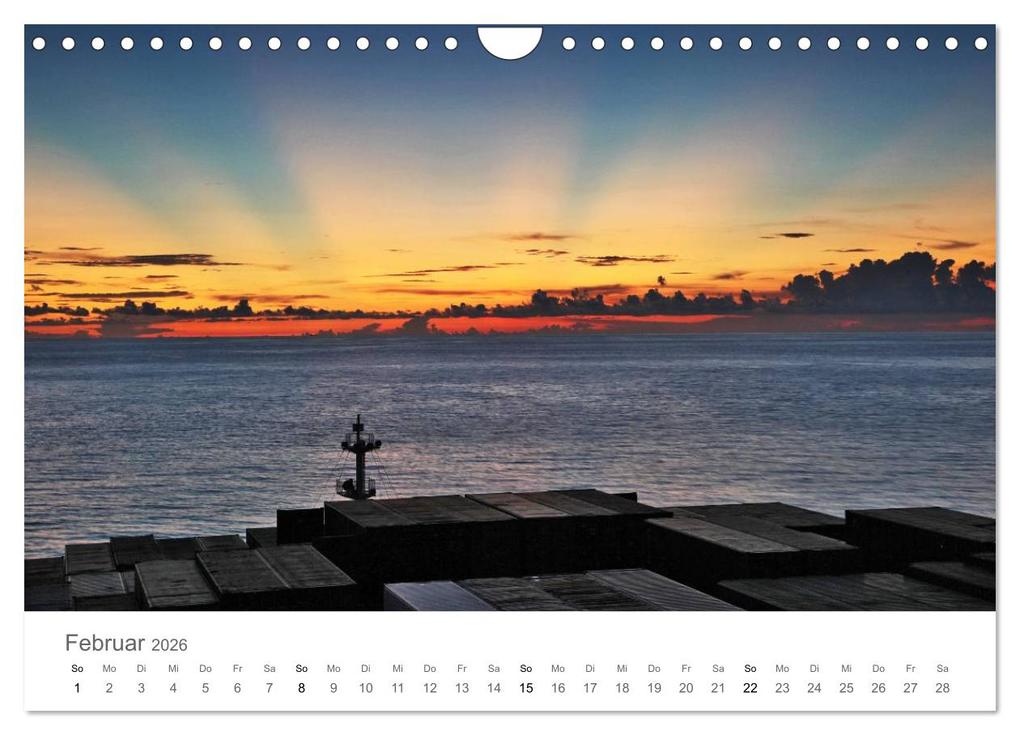 Weitere Ansicht: Faszination Schifffahrt - An Bord um die Welt (Wandkalender 2026 DIN A4 quer), CALVENDO Monatskalender | Eberhard Petzold, Calvendo