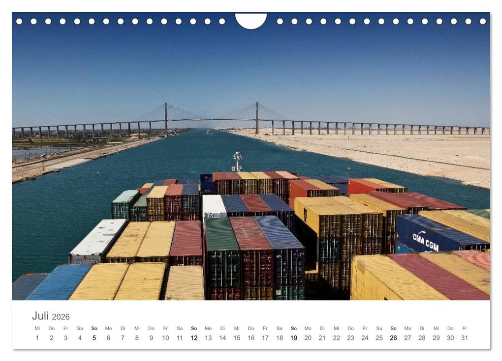 Weitere Ansicht: Faszination Schifffahrt - An Bord um die Welt (Wandkalender 2026 DIN A4 quer), CALVENDO Monatskalender | Eberhard Petzold, Calvendo