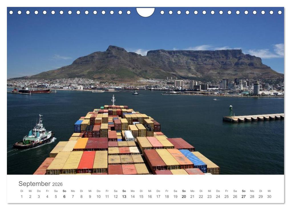 Weitere Ansicht: Faszination Schifffahrt - An Bord um die Welt (Wandkalender 2026 DIN A4 quer), CALVENDO Monatskalender | Eberhard Petzold, Calvendo