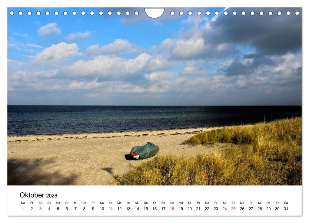 Weitere Ansicht: Ostseeküste 2026 (Wandkalender 2026 DIN A4 quer), CALVENDO Monatskalender | Ralf Thomsen, Calvendo