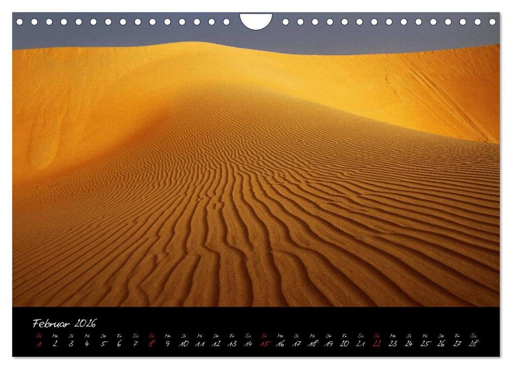 Weitere Ansicht: Faszination Wüste (Wandkalender 2026 DIN A4 quer), CALVENDO Monatskalender | Peter Schürholz, Calvendo