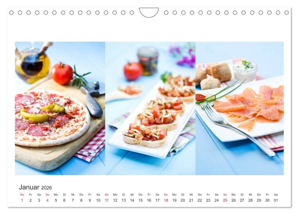 Weitere Ansicht: Köstlichkeiten aus der Küche (Wandkalender 2026 DIN A4 quer), CALVENDO Monatskalender | Roman Märzinger, Calvendo