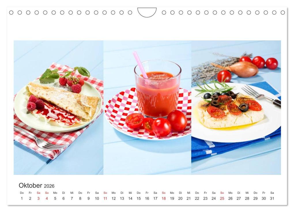 Weitere Ansicht: Köstlichkeiten aus der Küche (Wandkalender 2026 DIN A4 quer), CALVENDO Monatskalender | Roman Märzinger, Calvendo