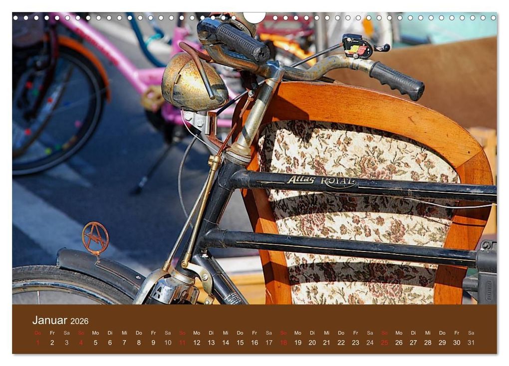 Weitere Ansicht: Das Fahrrad 2026 (Wandkalender 2026 DIN A3 quer), CALVENDO Monatskalender | Dirk Herms, Calvendo