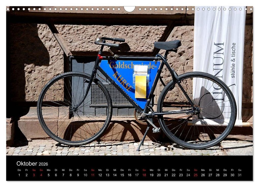 Weitere Ansicht: Das Fahrrad 2026 (Wandkalender 2026 DIN A3 quer), CALVENDO Monatskalender | Dirk Herms, Calvendo