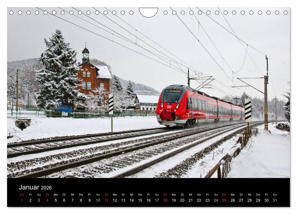 Weitere Ansicht: Unterwegs am Bahndamm (Wandkalender 2026 DIN A4 quer), CALVENDO Monatskalender | Der Eisenbahner, Calvendo