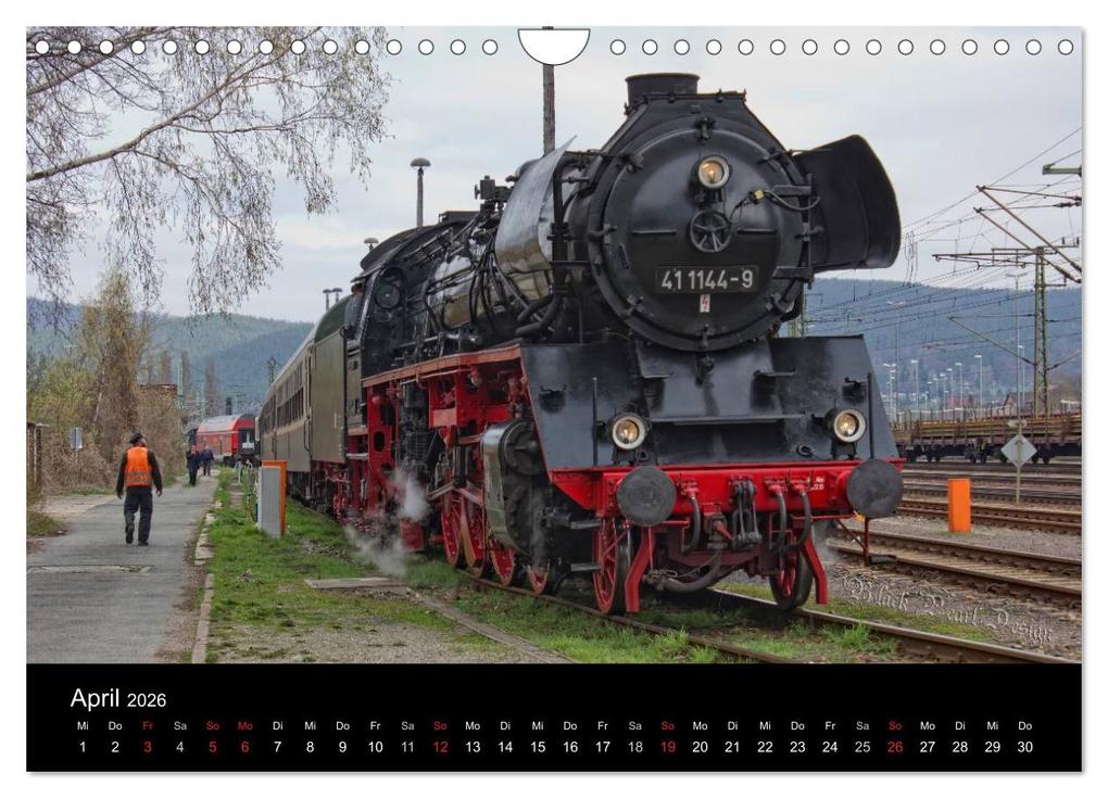 Weitere Ansicht: Unterwegs am Bahndamm (Wandkalender 2026 DIN A4 quer), CALVENDO Monatskalender | Der Eisenbahner, Calvendo