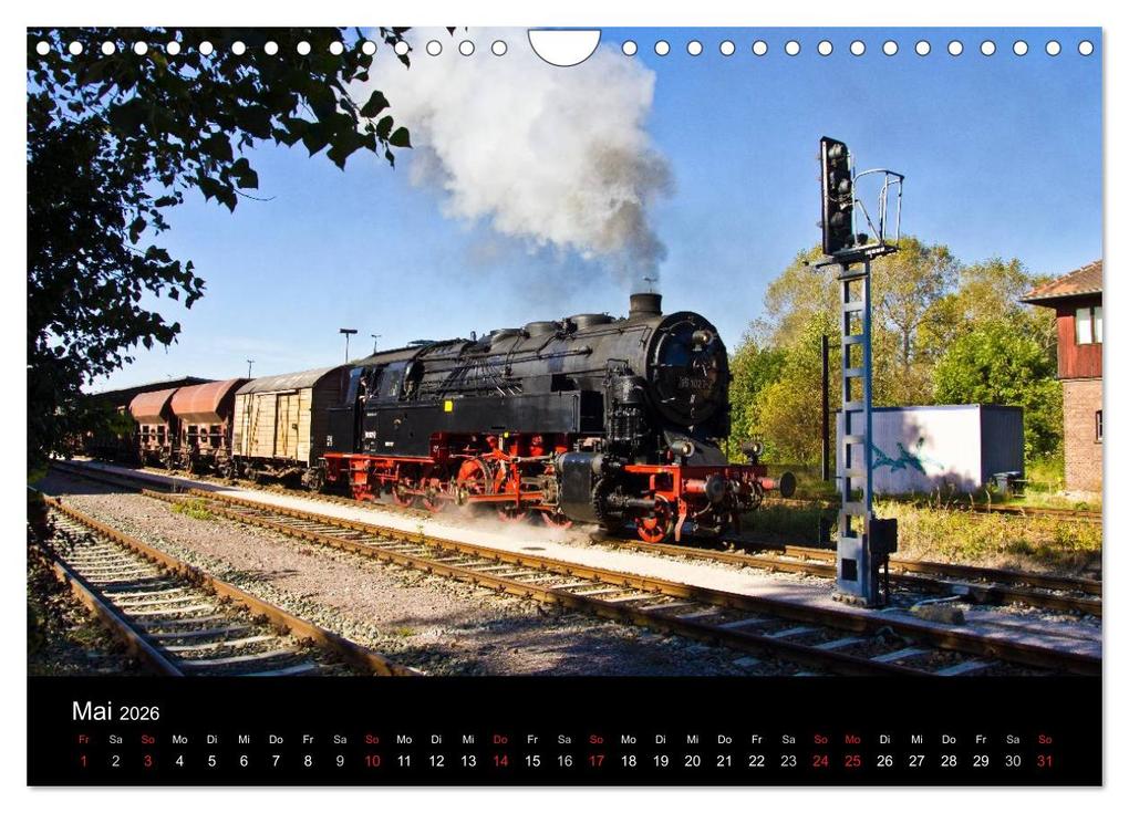 Weitere Ansicht: Unterwegs am Bahndamm (Wandkalender 2026 DIN A4 quer), CALVENDO Monatskalender | Der Eisenbahner, Calvendo