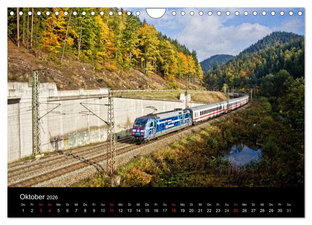 Weitere Ansicht: Unterwegs am Bahndamm (Wandkalender 2026 DIN A4 quer), CALVENDO Monatskalender | Der Eisenbahner, Calvendo