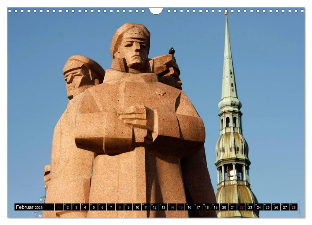 Weitere Ansicht: Riga + Jurmala (Wandkalender 2026 DIN A3 quer), CALVENDO Monatskalender | Peter Schickert, Calvendo