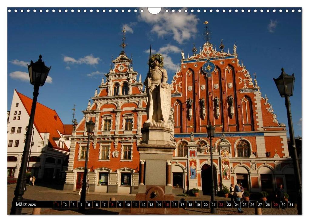 Weitere Ansicht: Riga + Jurmala (Wandkalender 2026 DIN A3 quer), CALVENDO Monatskalender | Peter Schickert, Calvendo