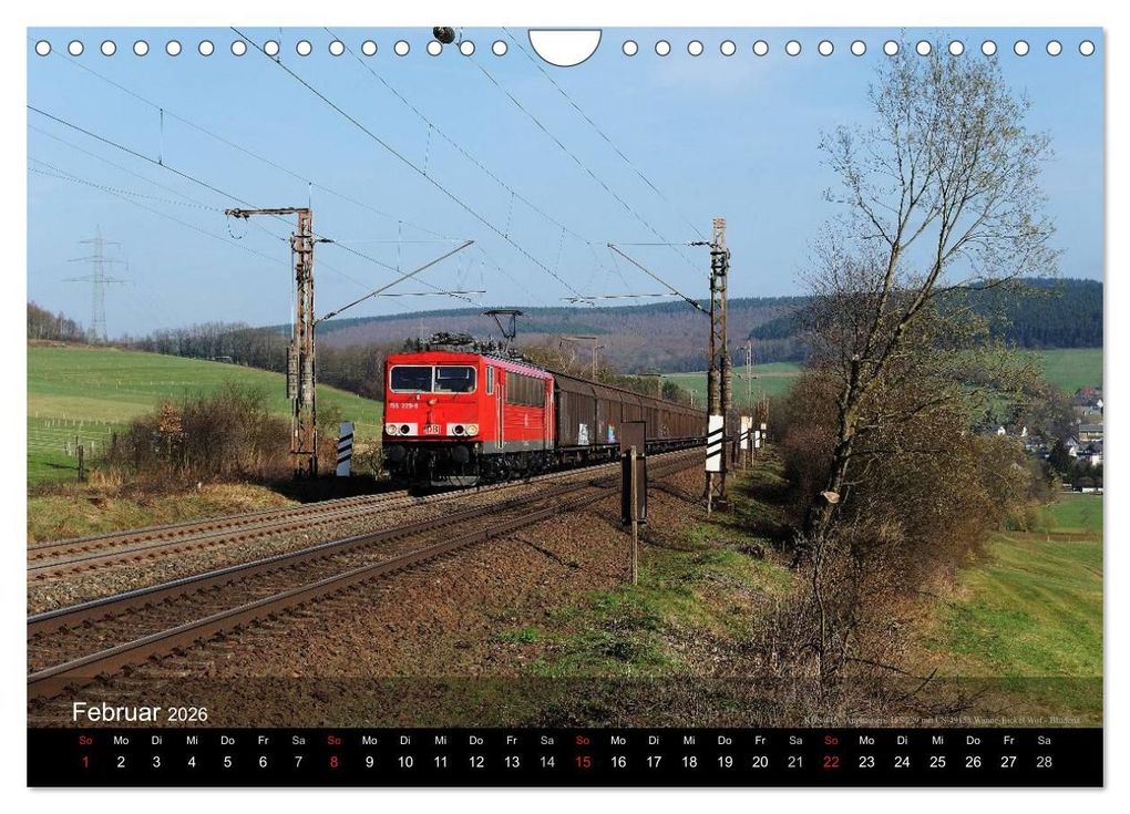 Weitere Ansicht: Eisenbahn in Mitteldeutschland (Wandkalender 2026 DIN A4 quer), CALVENDO Monatskalender | Schneider Foto / Alexander Schneider, Calvendo