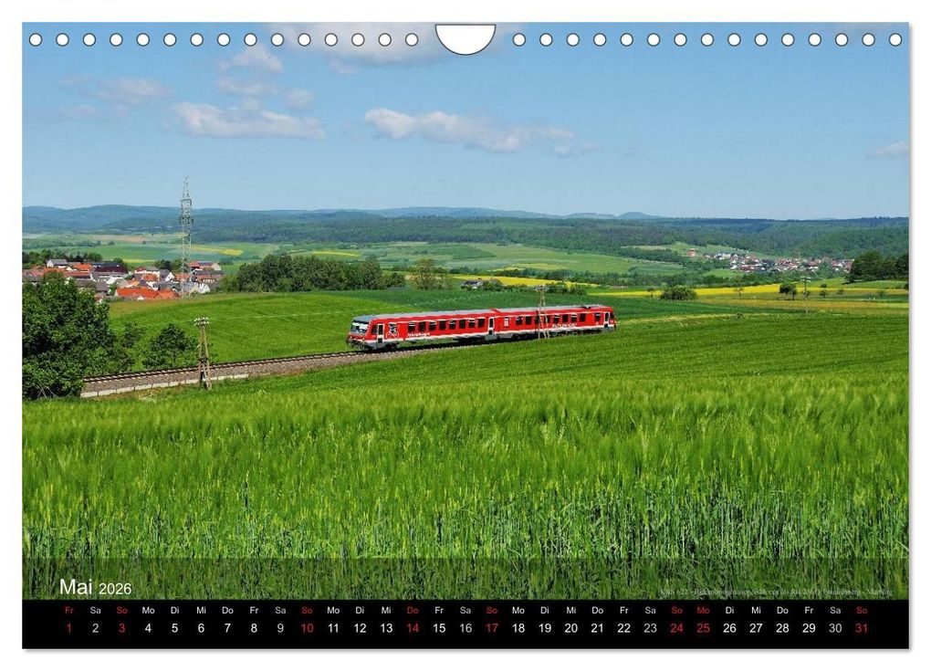 Weitere Ansicht: Eisenbahn in Mitteldeutschland (Wandkalender 2026 DIN A4 quer), CALVENDO Monatskalender | Schneider Foto / Alexander Schneider, Calvendo