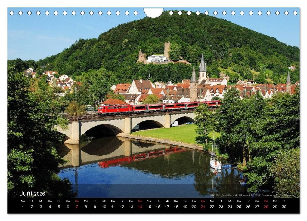 Weitere Ansicht: Eisenbahn in Mitteldeutschland (Wandkalender 2026 DIN A4 quer), CALVENDO Monatskalender | Schneider Foto / Alexander Schneider, Calvendo