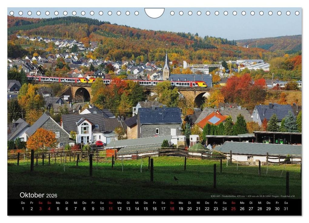 Weitere Ansicht: Eisenbahn in Mitteldeutschland (Wandkalender 2026 DIN A4 quer), CALVENDO Monatskalender | Schneider Foto / Alexander Schneider, Calvendo