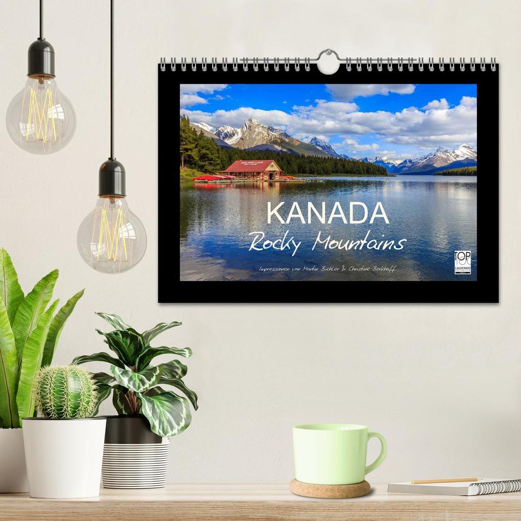 Weitere Ansicht: KANADA - Rocky Mountains (Wandkalender 2026 DIN A4 quer), CALVENDO Monatskalender | Martin Büchler und Christine Berkhoff, Calvendo