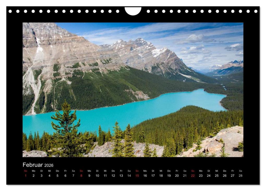Weitere Ansicht: KANADA - Rocky Mountains (Wandkalender 2026 DIN A4 quer), CALVENDO Monatskalender | Martin Büchler und Christine Berkhoff, Calvendo