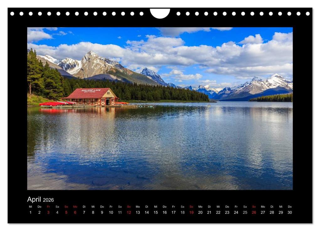 Weitere Ansicht: KANADA - Rocky Mountains (Wandkalender 2026 DIN A4 quer), CALVENDO Monatskalender | Martin Büchler und Christine Berkhoff, Calvendo