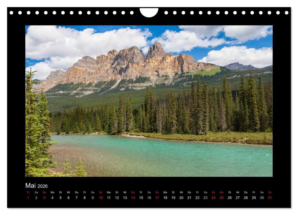 Weitere Ansicht: KANADA - Rocky Mountains (Wandkalender 2026 DIN A4 quer), CALVENDO Monatskalender | Martin Büchler und Christine Berkhoff, Calvendo