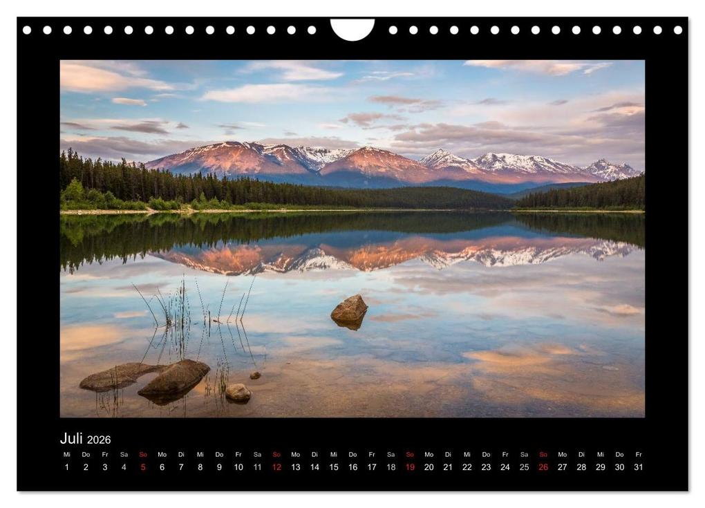 Weitere Ansicht: KANADA - Rocky Mountains (Wandkalender 2026 DIN A4 quer), CALVENDO Monatskalender | Martin Büchler und Christine Berkhoff, Calvendo