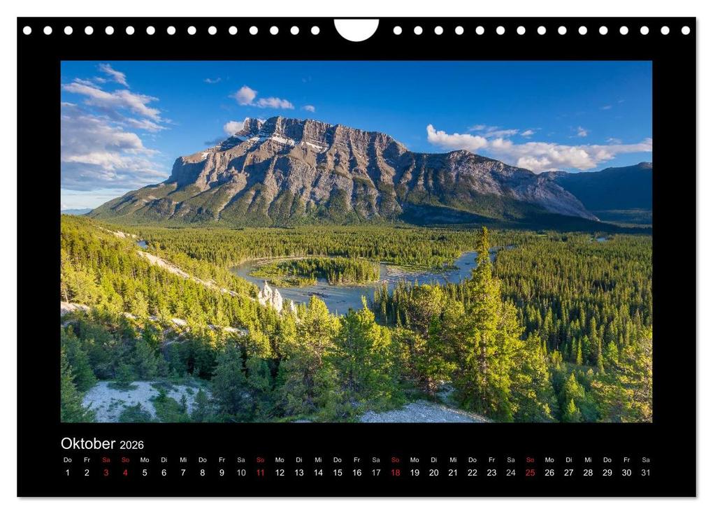 Weitere Ansicht: KANADA - Rocky Mountains (Wandkalender 2026 DIN A4 quer), CALVENDO Monatskalender | Martin Büchler und Christine Berkhoff, Calvendo