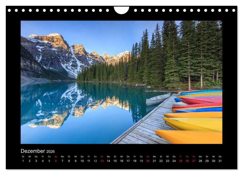 Weitere Ansicht: KANADA - Rocky Mountains (Wandkalender 2026 DIN A4 quer), CALVENDO Monatskalender | Martin Büchler und Christine Berkhoff, Calvendo