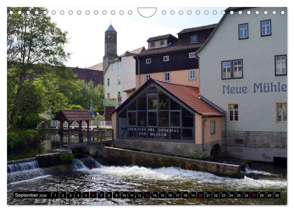 Weitere Ansicht: Willkommen in ERFURT (Wandkalender 2026 DIN A4 quer), CALVENDO Monatskalender | Bild- & Kalenderverlag Monika Müller, Calvendo