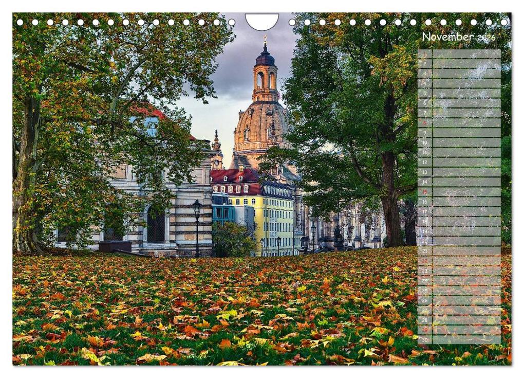 Weitere Ansicht: Dresden 2026 / Geburtstagskalender (Wandkalender 2026 DIN A4 quer), CALVENDO Monatskalender | Dirk Meutzner, Calvendo