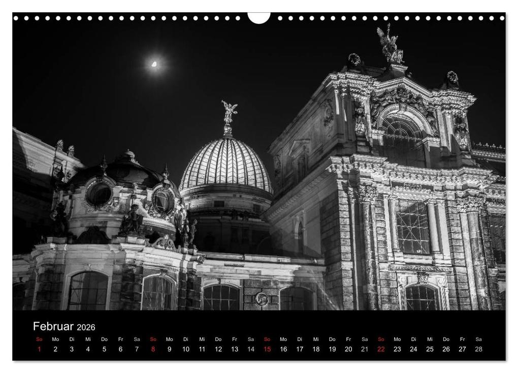 Weitere Ansicht: Dresden - Elbflorenz bei Nacht (Wandkalender 2026 DIN A3 quer), CALVENDO Monatskalender | Colin Utz, Calvendo
