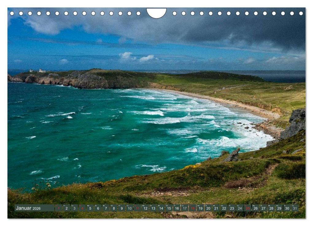 Weitere Ansicht: Die Bretagne - Eine Reise zum Ende der Welt (Wandkalender 2026 DIN A4 quer), CALVENDO Monatskalender | Helmut Probst, Calvendo
