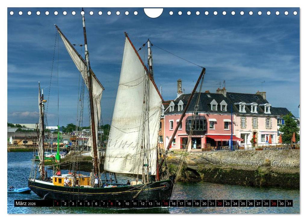 Weitere Ansicht: Die Bretagne - Eine Reise zum Ende der Welt (Wandkalender 2026 DIN A4 quer), CALVENDO Monatskalender | Helmut Probst, Calvendo