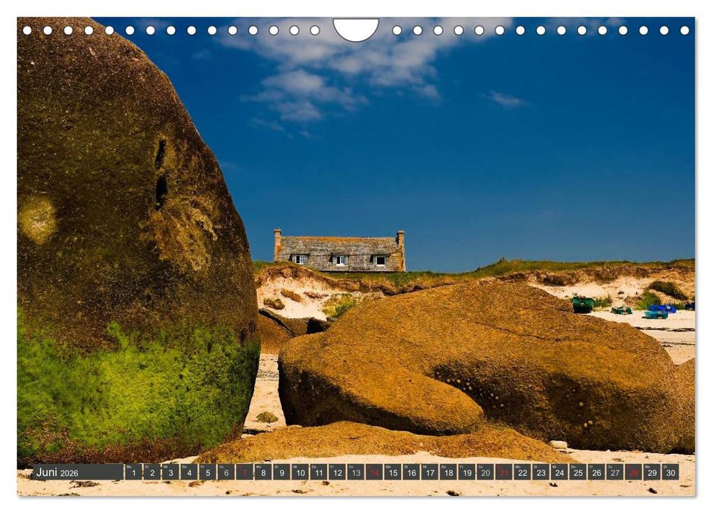 Weitere Ansicht: Die Bretagne - Eine Reise zum Ende der Welt (Wandkalender 2026 DIN A4 quer), CALVENDO Monatskalender | Helmut Probst, Calvendo