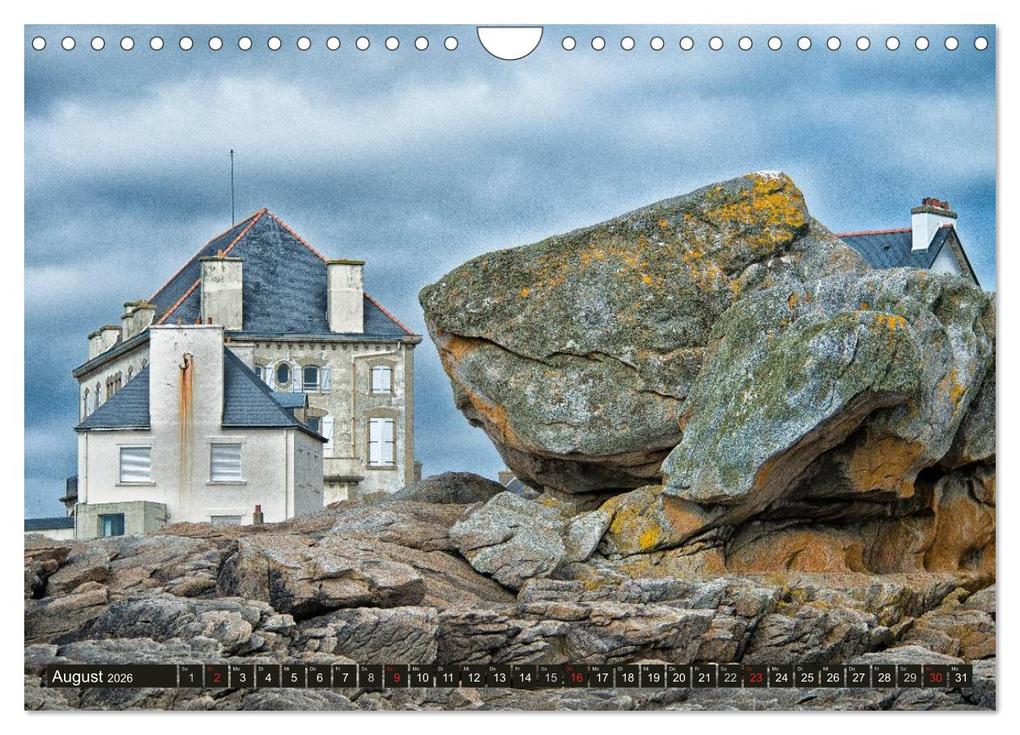 Weitere Ansicht: Die Bretagne - Eine Reise zum Ende der Welt (Wandkalender 2026 DIN A4 quer), CALVENDO Monatskalender | Helmut Probst, Calvendo