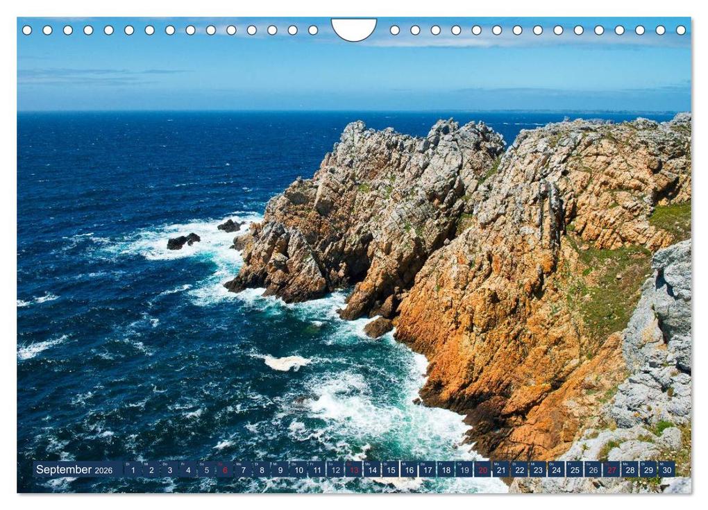 Weitere Ansicht: Die Bretagne - Eine Reise zum Ende der Welt (Wandkalender 2026 DIN A4 quer), CALVENDO Monatskalender | Helmut Probst, Calvendo