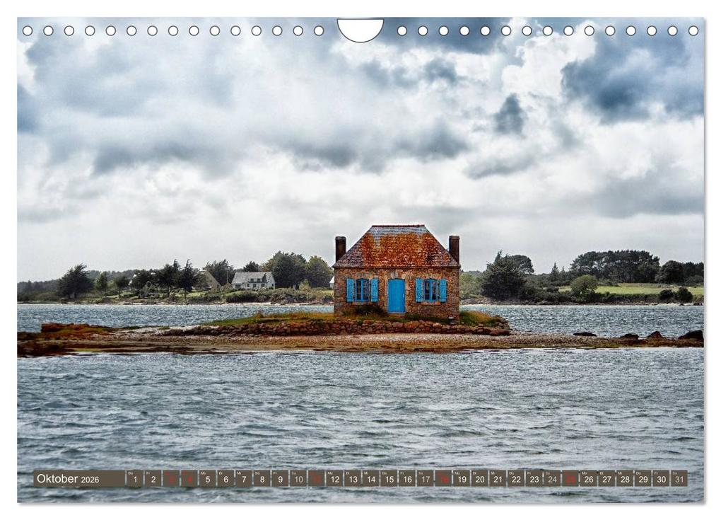 Weitere Ansicht: Die Bretagne - Eine Reise zum Ende der Welt (Wandkalender 2026 DIN A4 quer), CALVENDO Monatskalender | Helmut Probst, Calvendo
