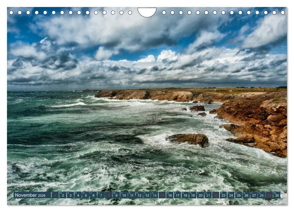 Weitere Ansicht: Die Bretagne - Eine Reise zum Ende der Welt (Wandkalender 2026 DIN A4 quer), CALVENDO Monatskalender | Helmut Probst, Calvendo