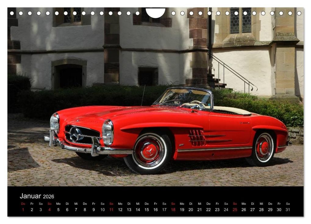 Weitere Ansicht: 300 SL Collectors Edition 2 (Wandkalender 2026 DIN A4 quer), CALVENDO Monatskalender | Stefan Bau, Calvendo