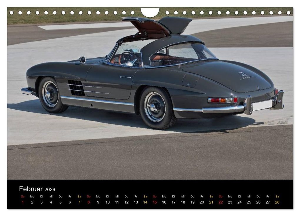Weitere Ansicht: 300 SL Collectors Edition 2 (Wandkalender 2026 DIN A4 quer), CALVENDO Monatskalender | Stefan Bau, Calvendo