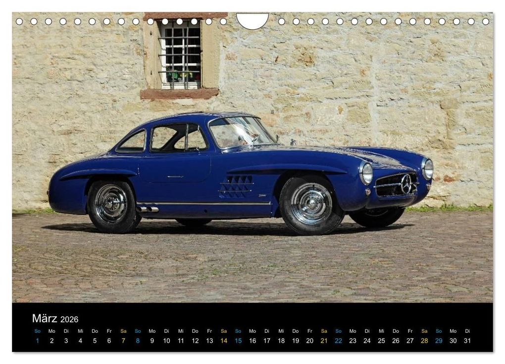 Weitere Ansicht: 300 SL Collectors Edition 2 (Wandkalender 2026 DIN A4 quer), CALVENDO Monatskalender | Stefan Bau, Calvendo