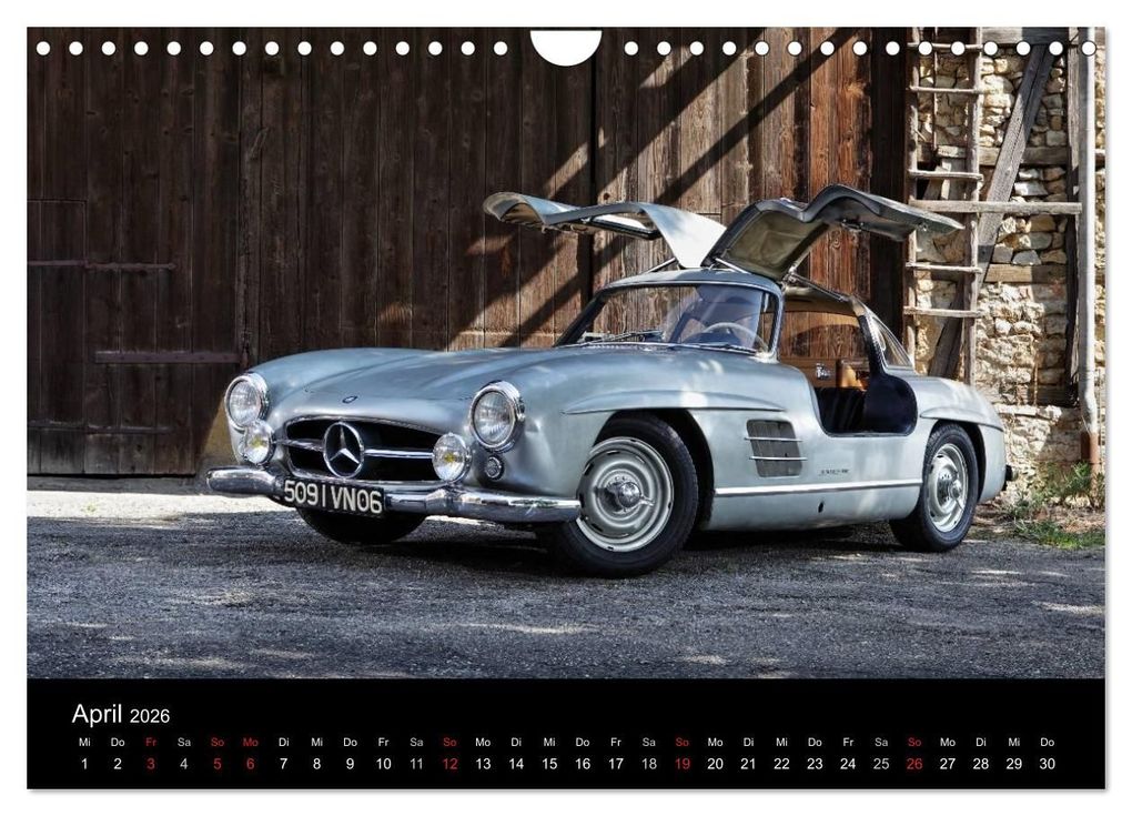 Weitere Ansicht: 300 SL Collectors Edition 2 (Wandkalender 2026 DIN A4 quer), CALVENDO Monatskalender | Stefan Bau, Calvendo